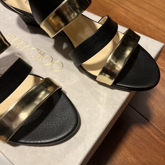 Jimmy Choo wedge shoes 39.5 - Picture 3 of 14